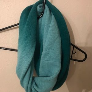 turquoise ombré infinity scarf